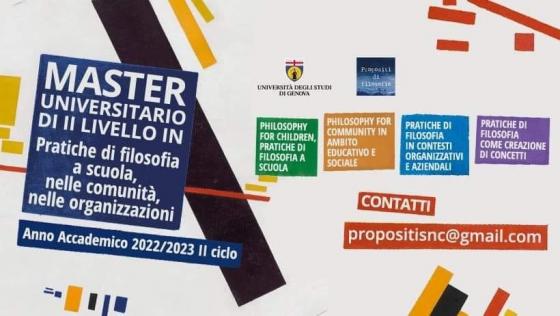 MASTER UNIVERSITARIO DI II LIVELLO 2022/2023