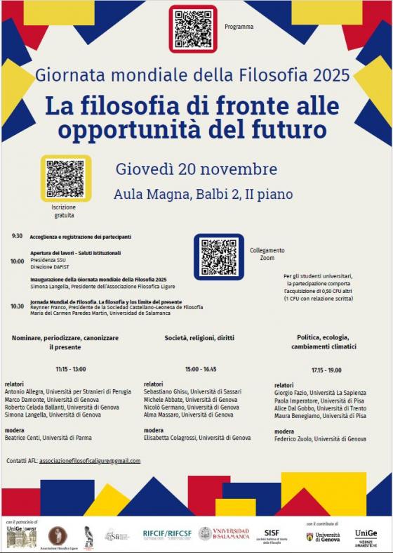 Giornata Mondiale Filosofia 2025 AFL