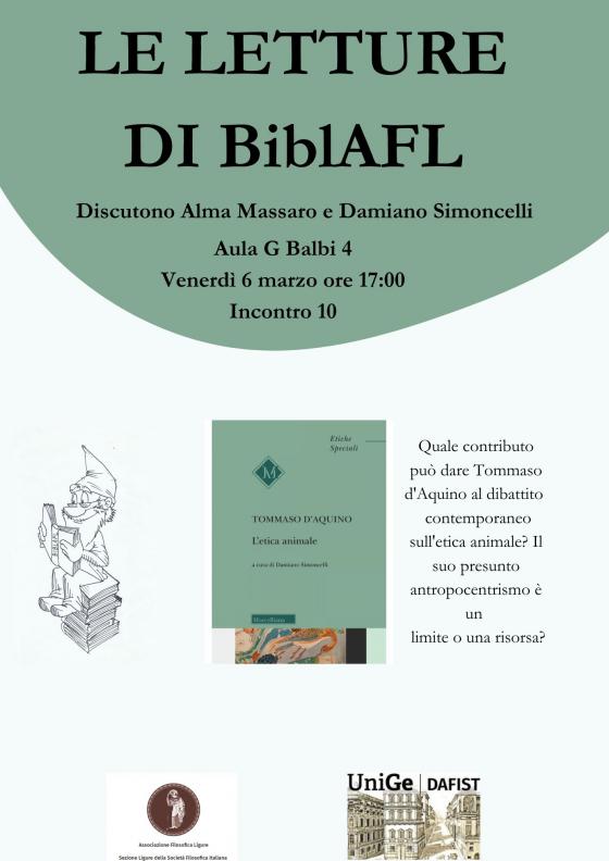 Locandina - L'etica animale