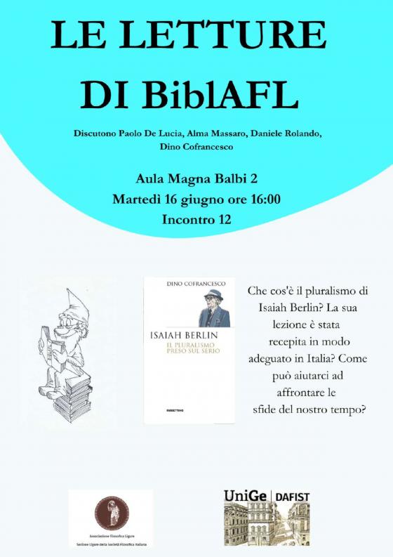Locandina - Isaiah Berlin
